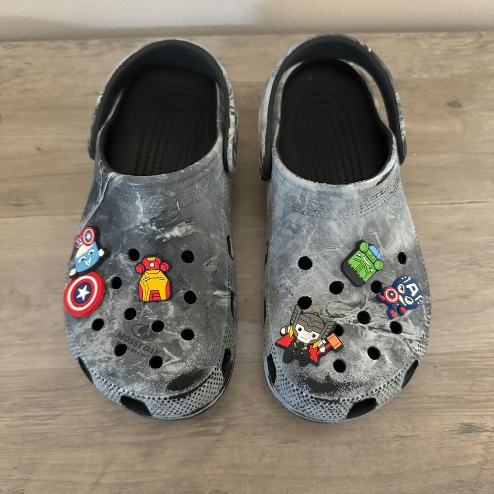 Mossy Oak Crocs, Size M 7-W 9